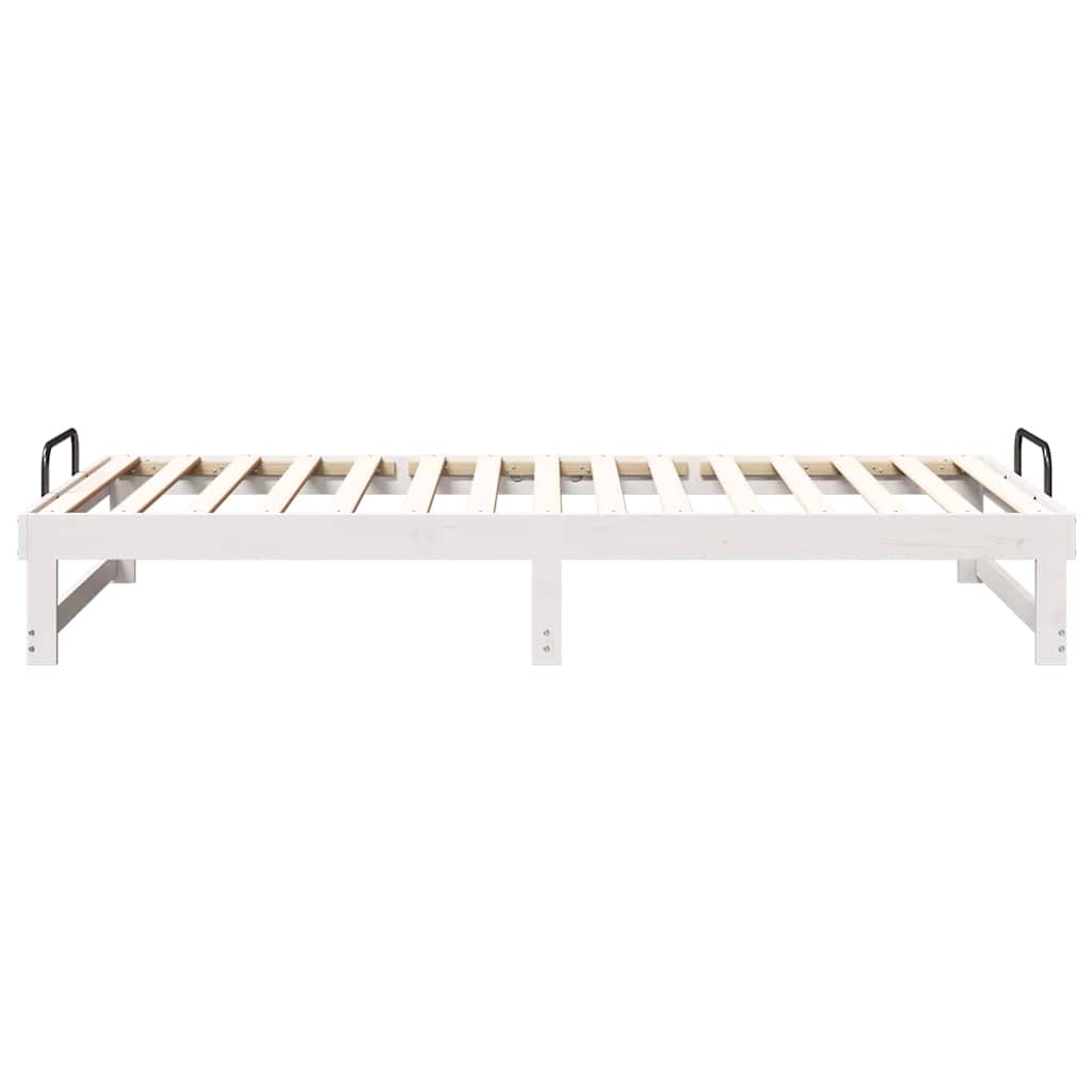 Estructura de cama 100 x 200 cm Madera de pino macizo