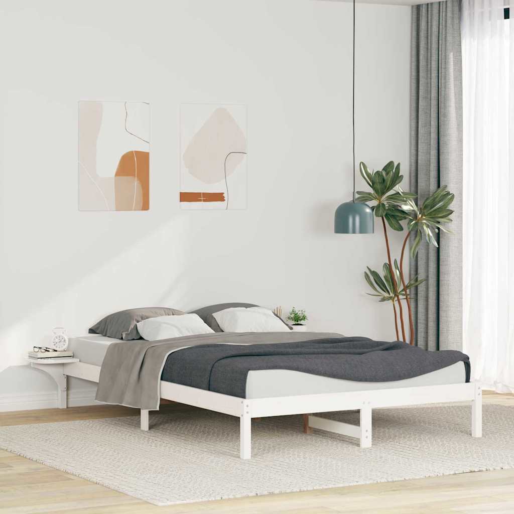 Estrutura de Cama com Mesas de Cabeceira 100 x 210 cm