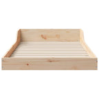 Estructura de cama Natural 100 x 200 cm Madera de pino macizo