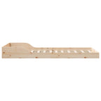Estructura de cama Natural 100 x 200 cm Madera de pino macizo