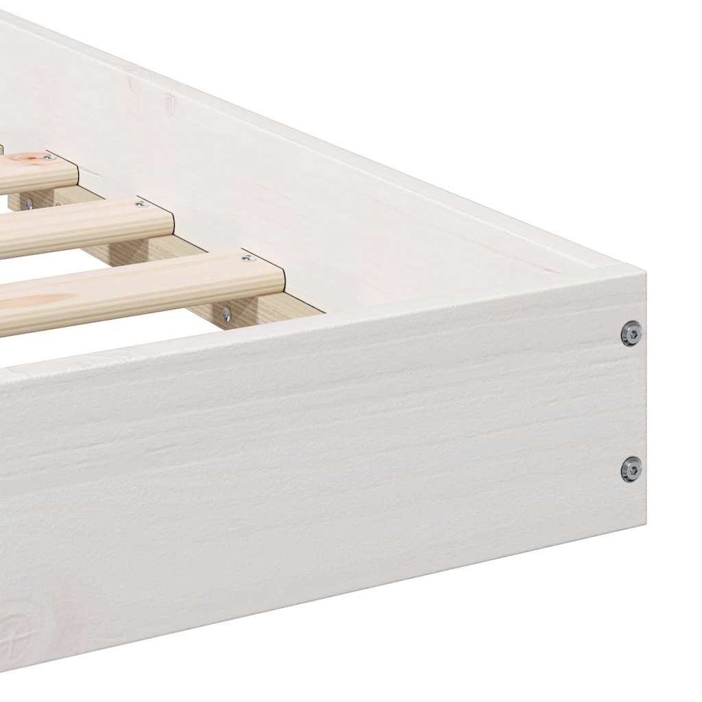 Estructura de cama 100 x 200 cm Madera de pino macizo