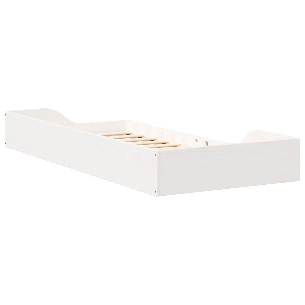 Estructura de cama 100 x 200 cm Madera de pino macizo