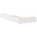 Estructura de cama 100 x 200 cm Madera de pino macizo