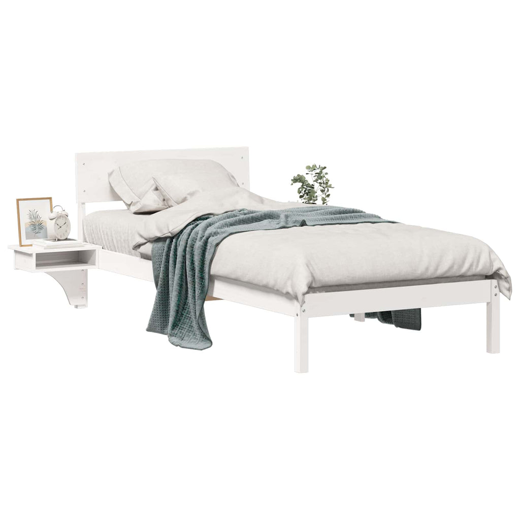 Estructura de cama 100 x 200 cm Madera de pino macizo