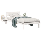 Estructura de cama 100 x 200 cm Madera de pino macizo