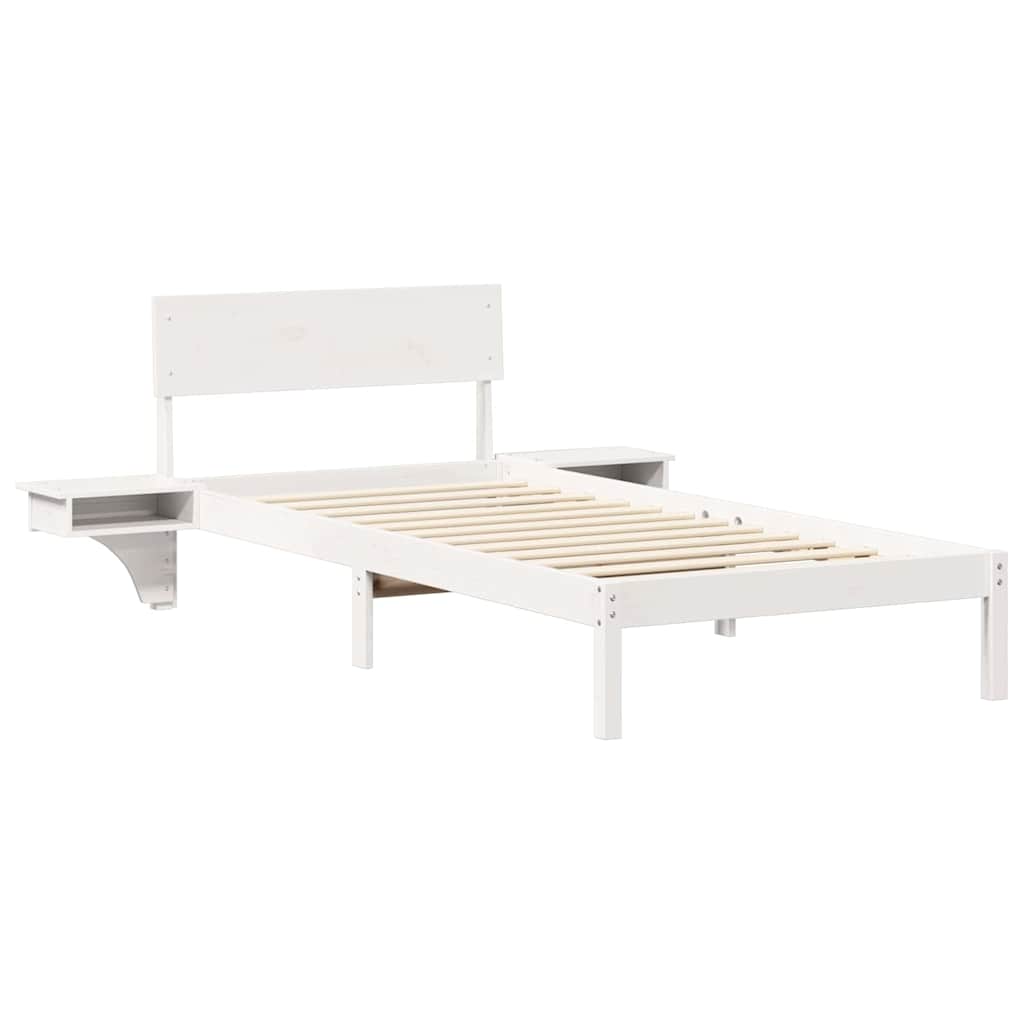 Estructura de cama 100 x 200 cm Madera de pino macizo