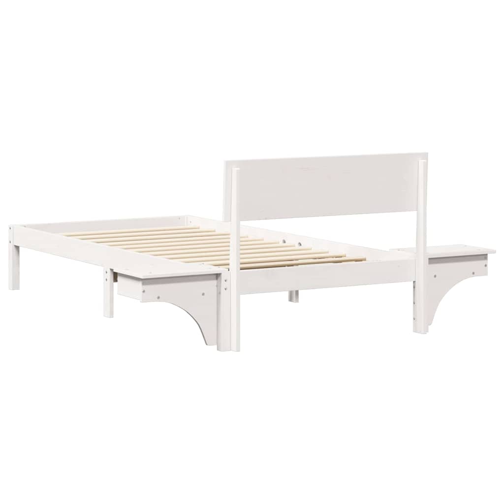 Estructura de cama 100 x 200 cm Madera de pino macizo