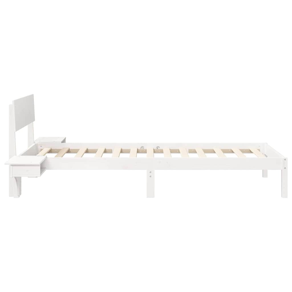 Estructura de cama 100 x 200 cm Madera de pino macizo