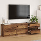Unidades de TV 2 pcs Madera Vieja 180 x 34 x 50 cm