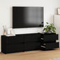 Unidades de TV 2 pcs Madera Vieja 180 x 34 x 50 cm