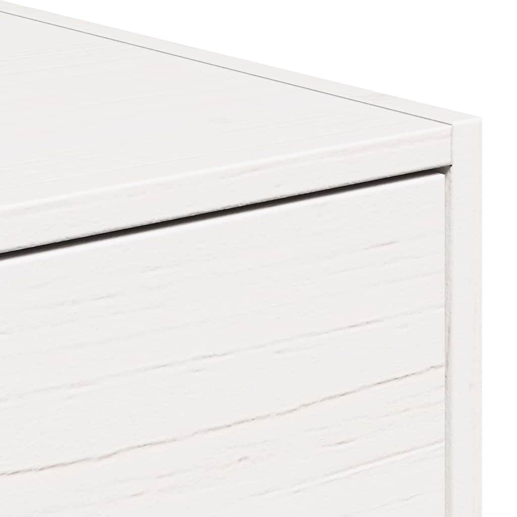 Mesita de Noche 2 pcs 50 x 32,5 x 24 cm Madera maciza de pino