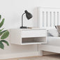 Mesita de Noche 2 pcs 50 x 32,5 x 24 cm Madera maciza de pino
