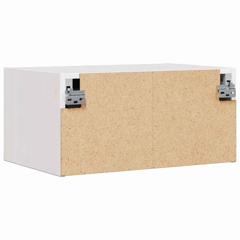 Mesita de Noche 2 pcs 50 x 32,5 x 24 cm Madera maciza de pino