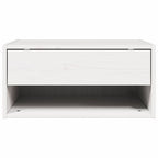 Mesita de Noche 2 pcs 50 x 32,5 x 24 cm Madera maciza de pino
