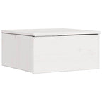 Mesita de Noche 2 pcs 37 x 35 x 18,5 cm Madera maciza de pino