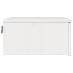 Mesita de Noche 2 pcs 37 x 35 x 18,5 cm Madera maciza de pino
