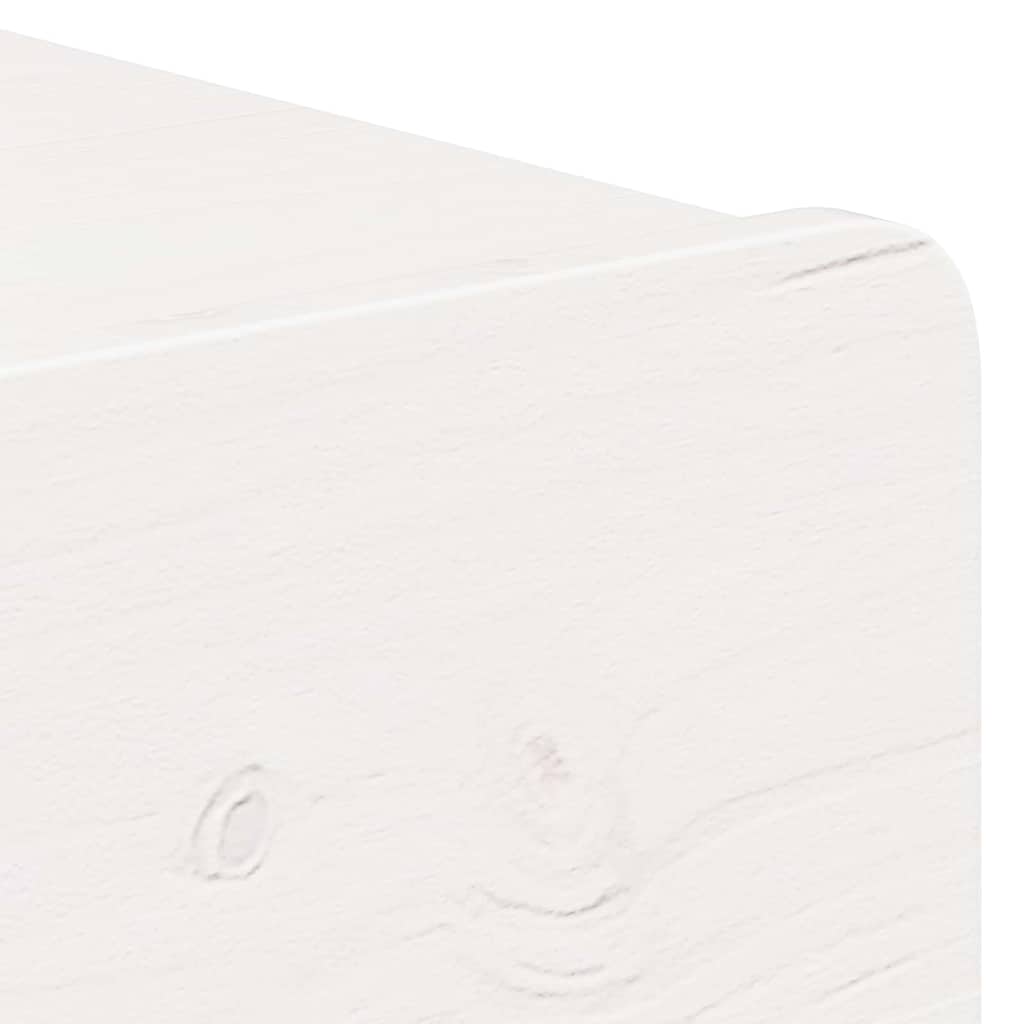 Mesita de Noche 2 pcs 44 x 32,5 x 40 cm Madera maciza de pino