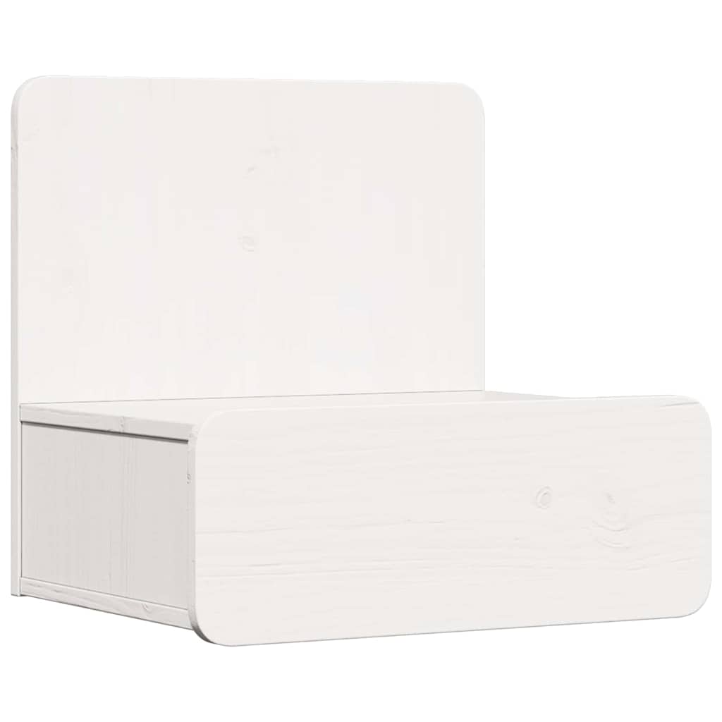 Mesita de Noche 2 pcs 44 x 32,5 x 40 cm Madera maciza de pino