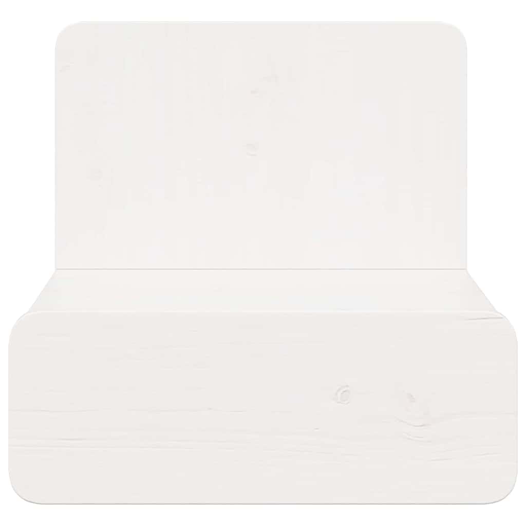 Mesita de Noche 2 pcs 44 x 32,5 x 40 cm Madera maciza de pino