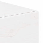 Mesita de Noche 2 pcs 42 x 32,5 x 40 cm Madera maciza de pino