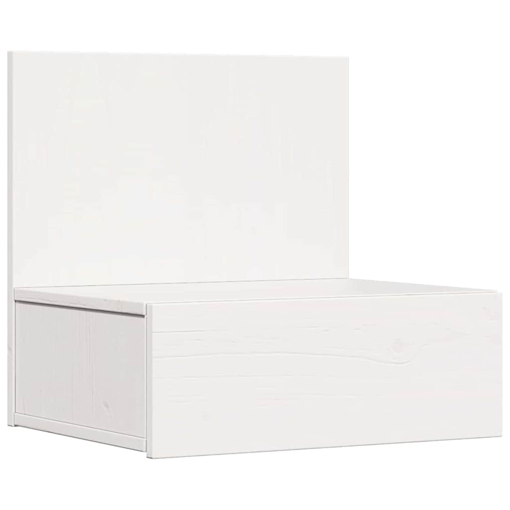Mesita de Noche 2 pcs 42 x 32,5 x 40 cm Madera maciza de pino