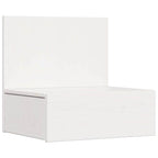 Mesita de Noche 2 pcs 42 x 32,5 x 40 cm Madera maciza de pino