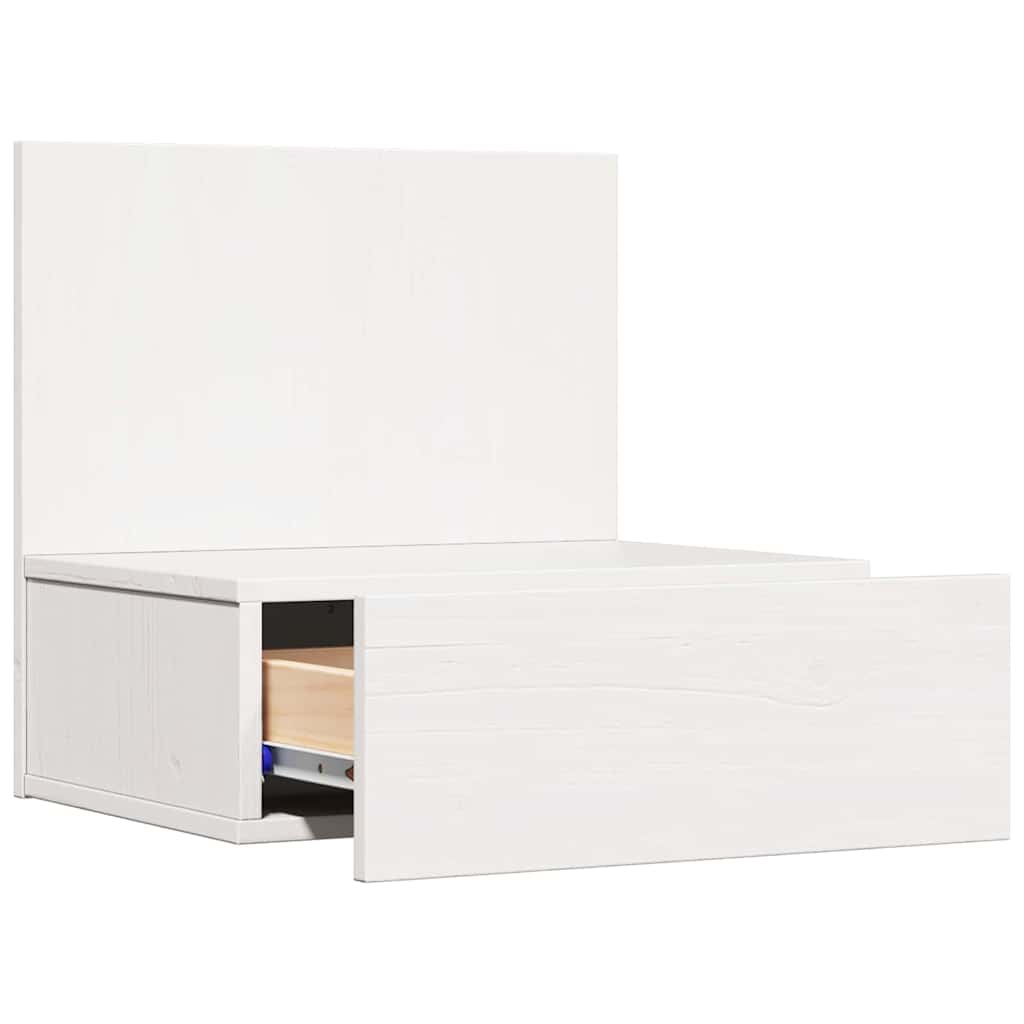 Mesita de Noche 2 pcs 42 x 32,5 x 40 cm Madera maciza de pino