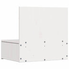 Mesita de Noche 2 pcs 42 x 32,5 x 40 cm Madera maciza de pino