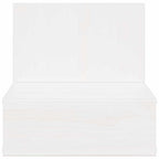 Mesita de Noche 2 pcs 42 x 32,5 x 40 cm Madera maciza de pino