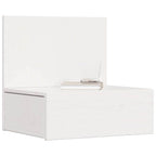 Mesita de Noche 2 pcs 42 x 32,5 x 40 cm Madera maciza de pino