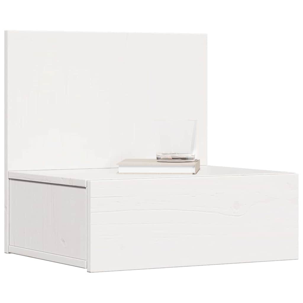 Mesita de Noche 2 pcs 42 x 32,5 x 40 cm Madera maciza de pino
