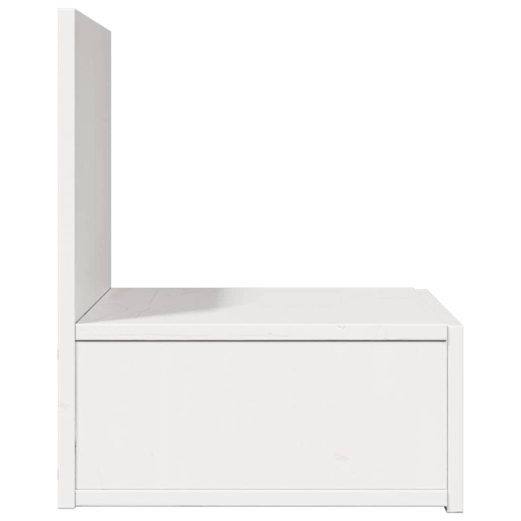 Mesita de Noche 2 pcs 42 x 32,5 x 40 cm Madera maciza de pino
