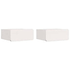 Mesita de Noche 2 pcs 39 x 34 x 16,5 cm Madera maciza de pino