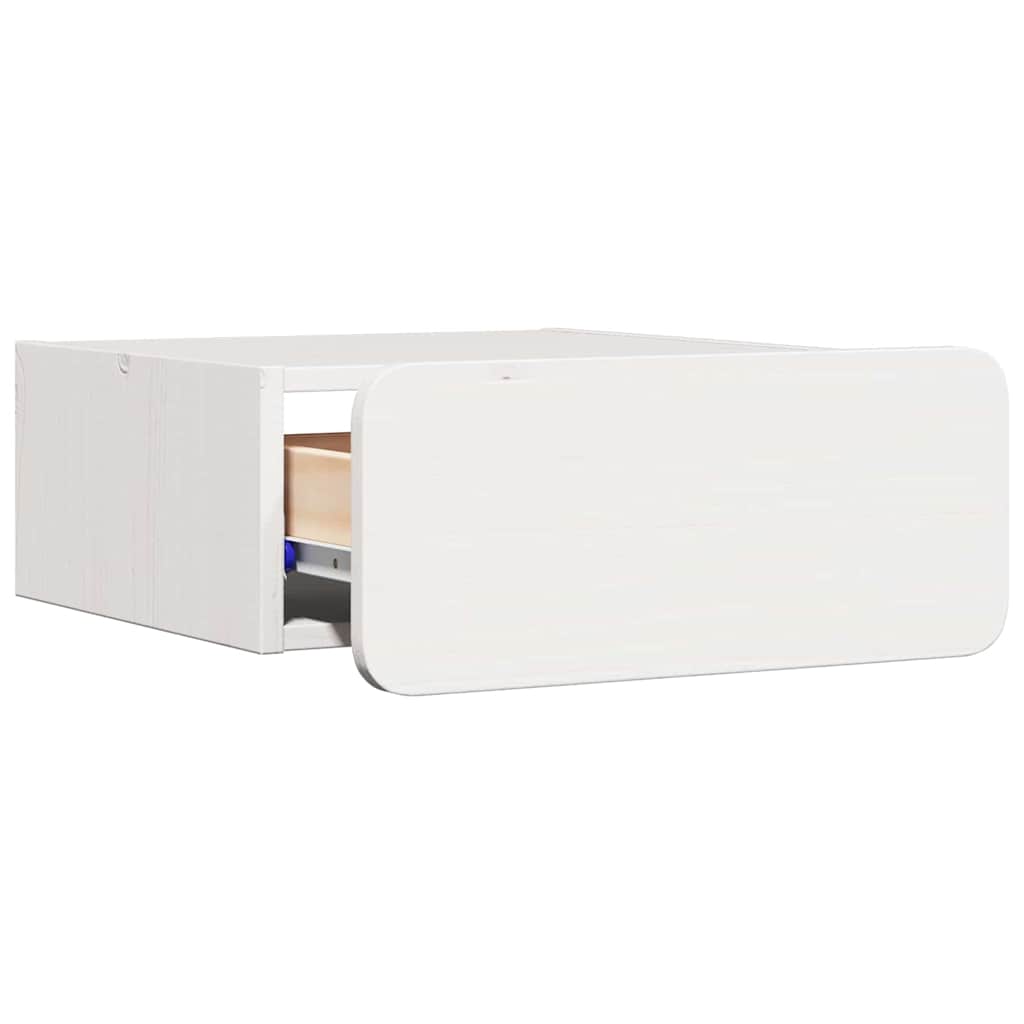 Mesita de Noche 2 pcs 39 x 34 x 16,5 cm Madera maciza de pino