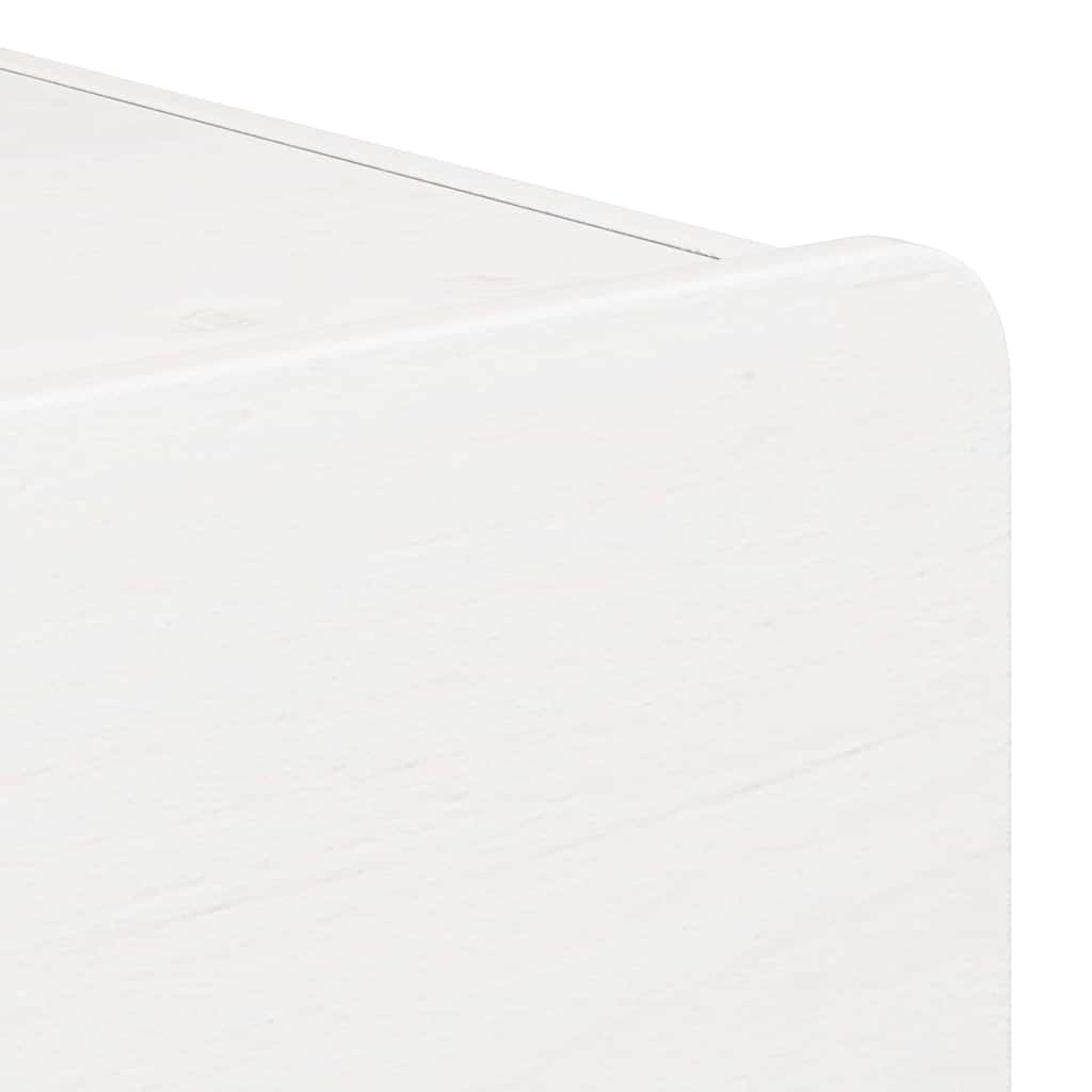 Mesita de Noche 2 pcs 39 x 34 x 33 cm Madera de pino maciza