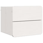Mesita de Noche 2 pcs 39 x 34 x 33 cm Madera de pino maciza
