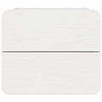 Mesita de Noche 2 pcs 39 x 34 x 33 cm Madera de pino maciza