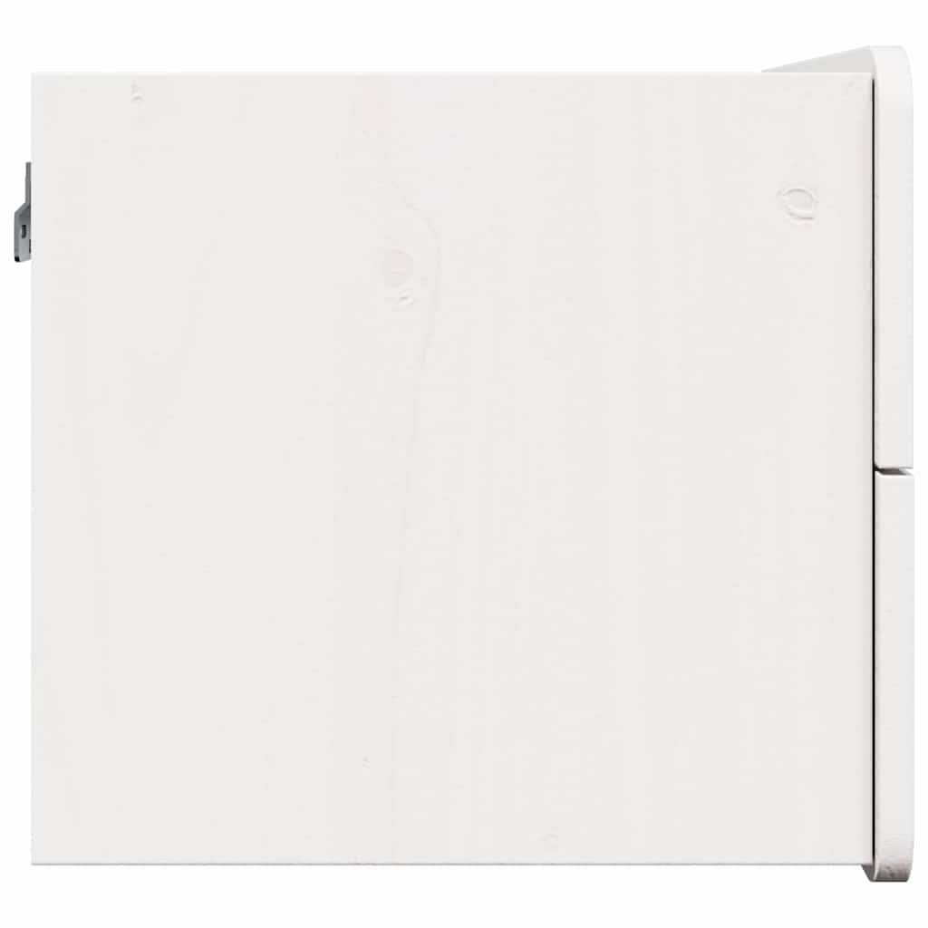 Mesita de Noche 2 pcs 39 x 34 x 33 cm Madera de pino maciza
