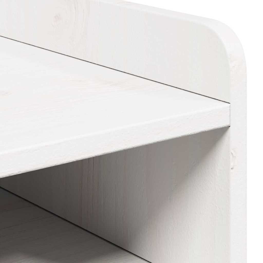 Mesita de Noche 2 pcs 38 x 36 x 29,5 cm Madera maciza de pino