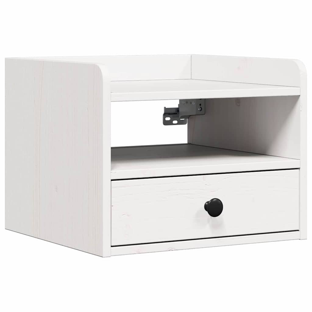 Mesita de Noche 2 pcs 38 x 36 x 29,5 cm Madera maciza de pino