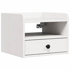 Mesita de Noche 2 pcs 38 x 36 x 29,5 cm Madera maciza de pino