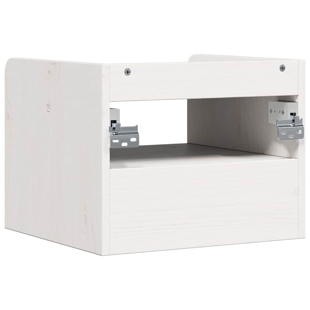 Mesita de Noche 2 pcs 38 x 36 x 29,5 cm Madera maciza de pino