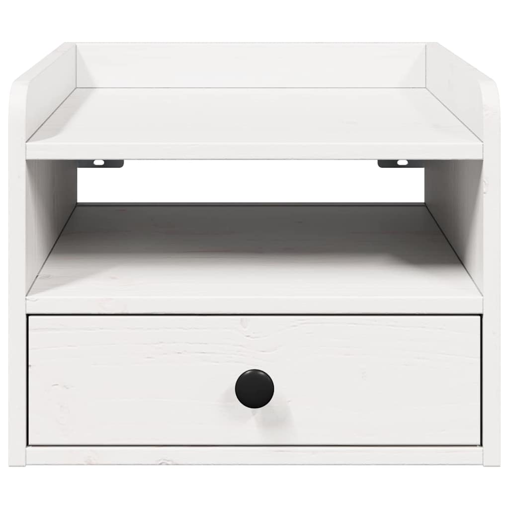 Mesita de Noche 2 pcs 38 x 36 x 29,5 cm Madera maciza de pino