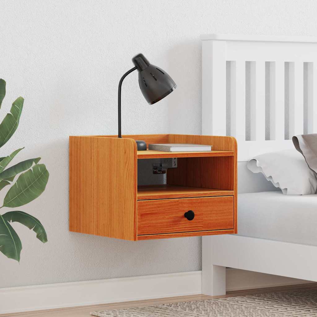 Nightstand 2 pcs 38 x 36 x 29.5 cm Solid pine wood