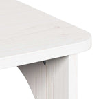 Mesa de Café 80 x 50 x 31 cm Madera maciza de pino