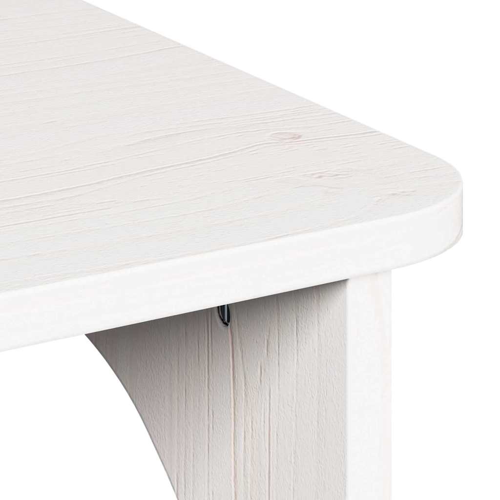 Mesa de Café 80 x 50 x 31 cm Madera maciza de pino