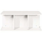 Mesa de Café 80 x 39,5 x 33,5 cm Madera maciza de pino
