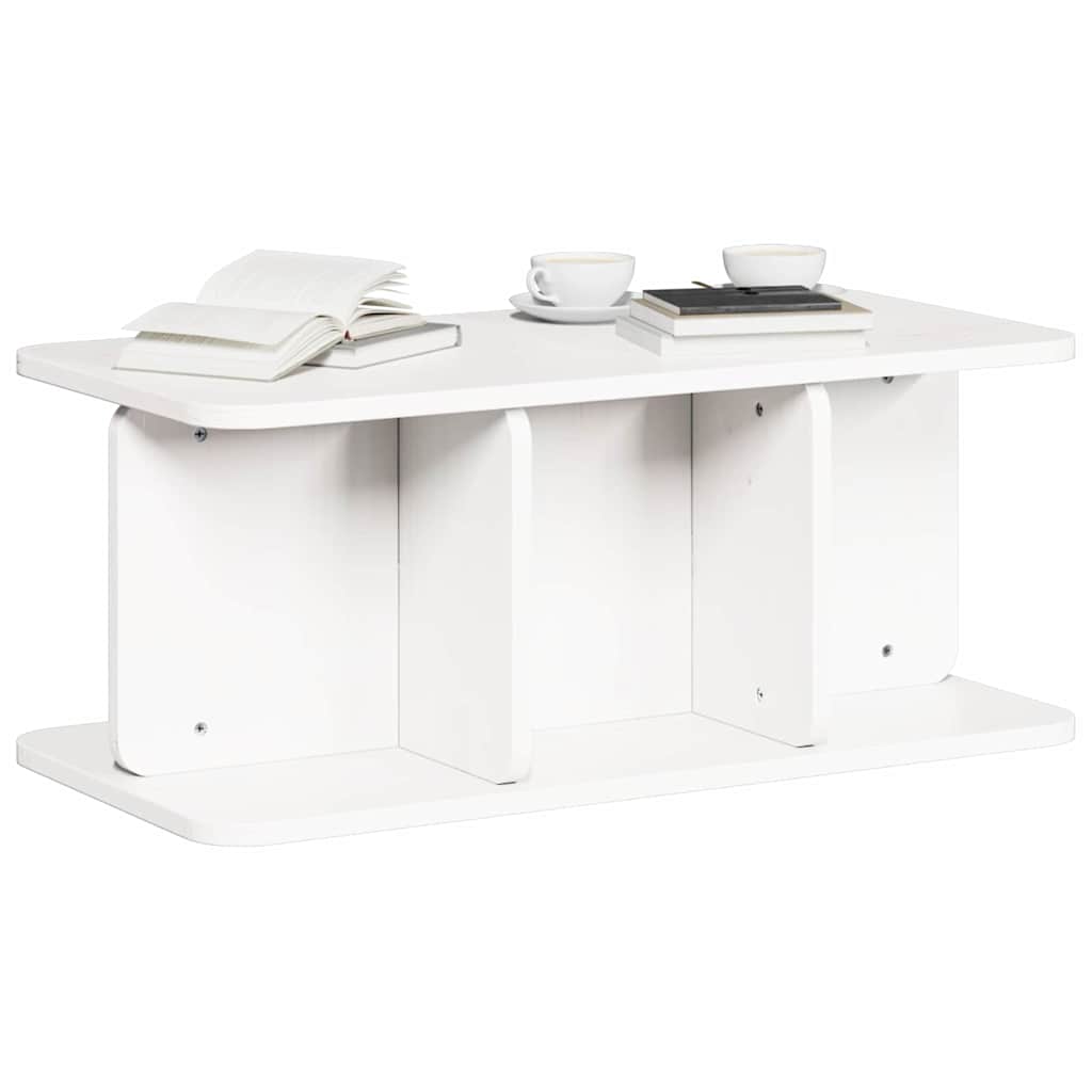 Mesa de Café 80 x 39,5 x 33,5 cm Madera maciza de pino