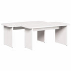 Mesa de Café 2 pcs Madera maciza de pino