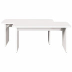 Mesa de Café 2 pcs Madera maciza de pino